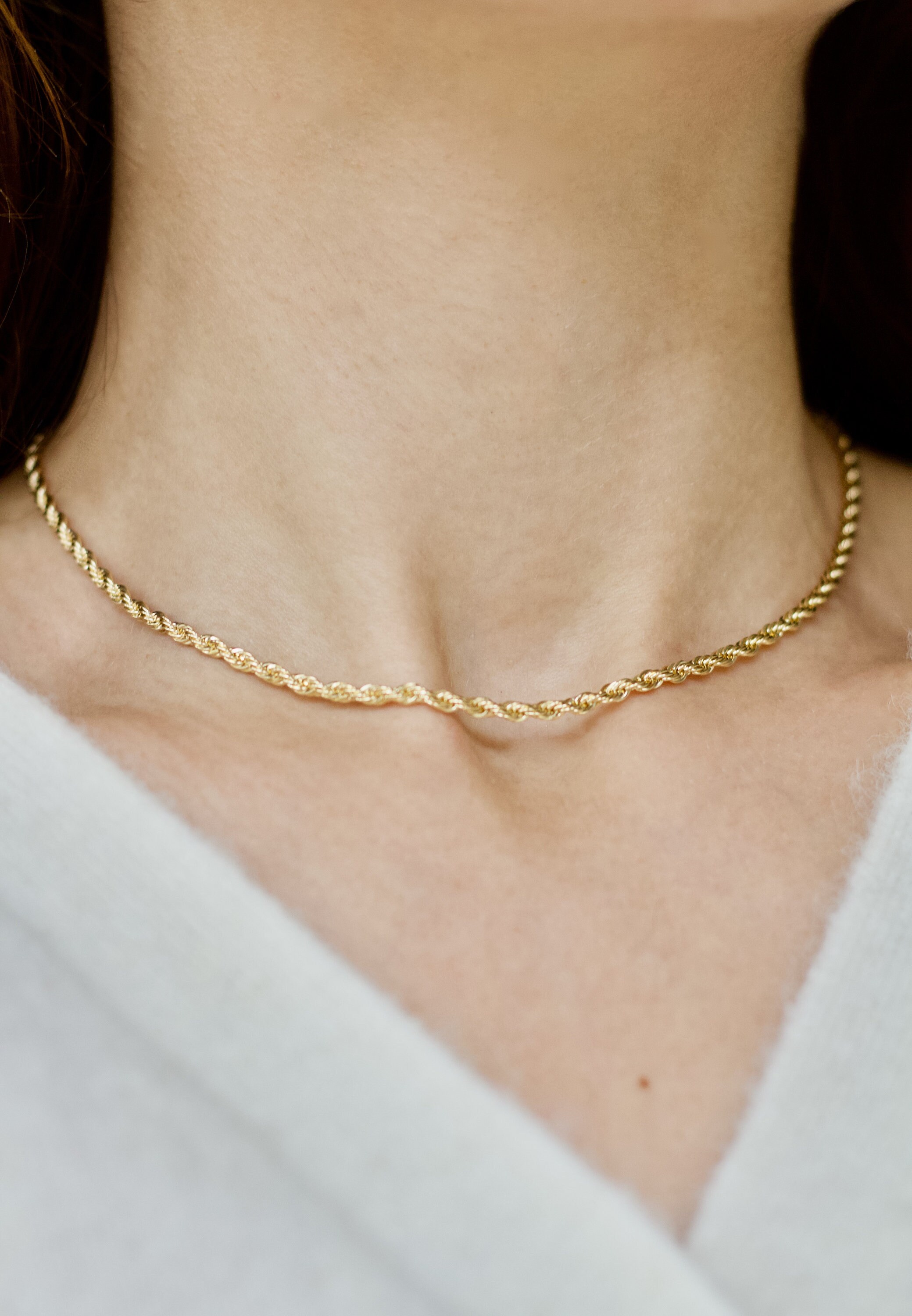 ネックレス・ペンダント [fillow] colette chain necklace Colette Chain · 18K Gold Filled 15.5