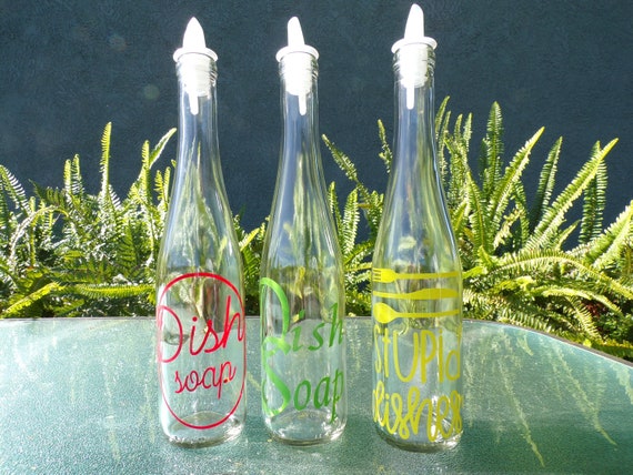 Kitchen liquid soap dispensers