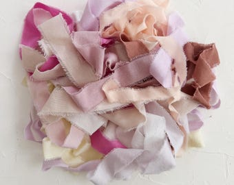 Cotton Ribbons Lot : Off-Cuts Ribbon Grab Bag
