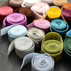 Velvet Ribbon : 1 Inch Ribbon by Yard for Decor & Gift Wrap - Etsy