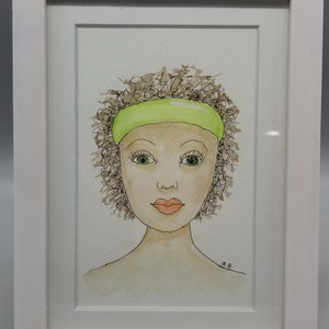 Brownie  Original Watercolor Painting