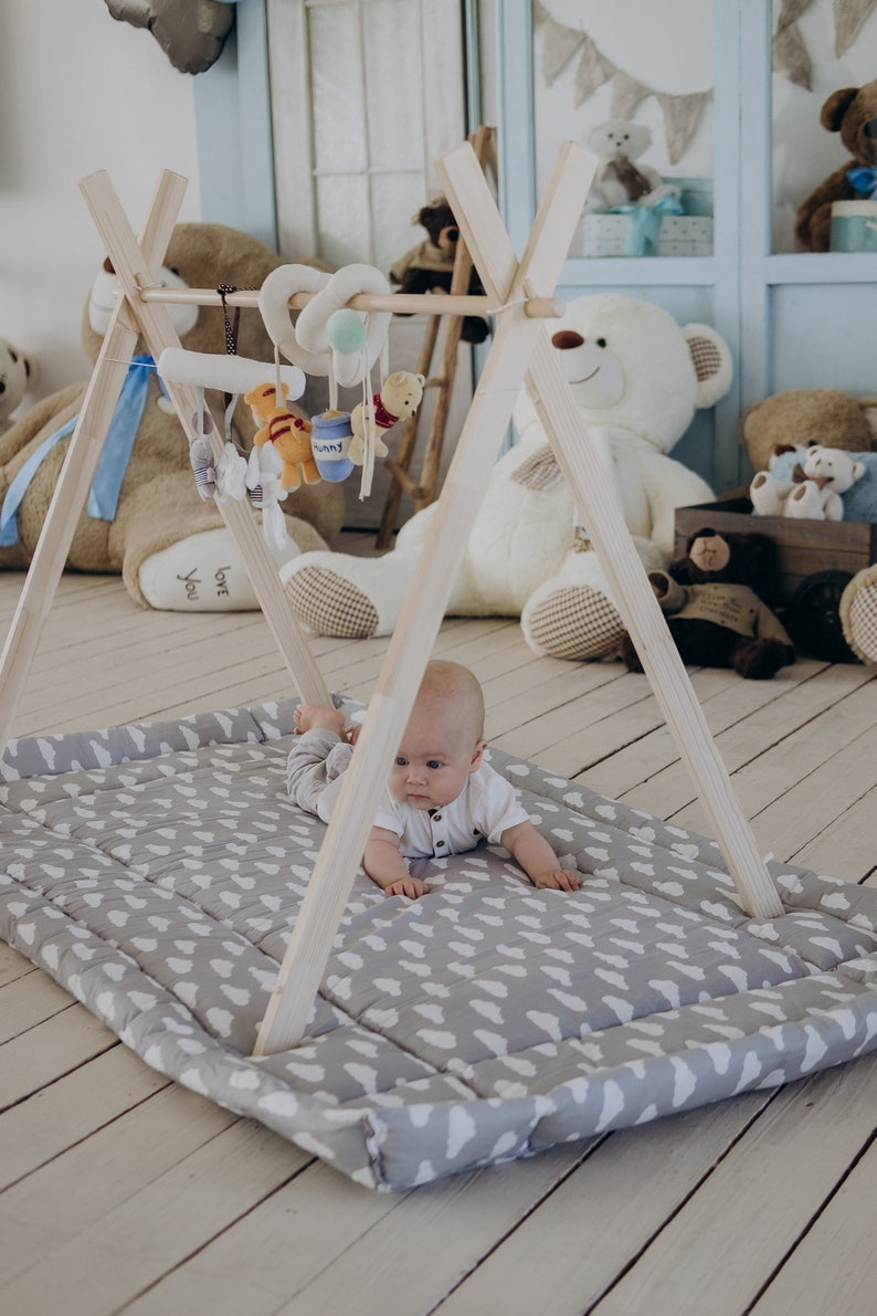 Mattress Tent Mattress for baby Kids rug Play gym toys Etsy