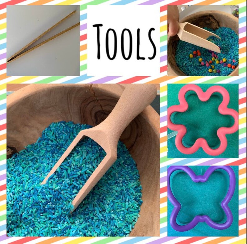 Sensory Play Tools play Dough Cutters Rollers Etsy