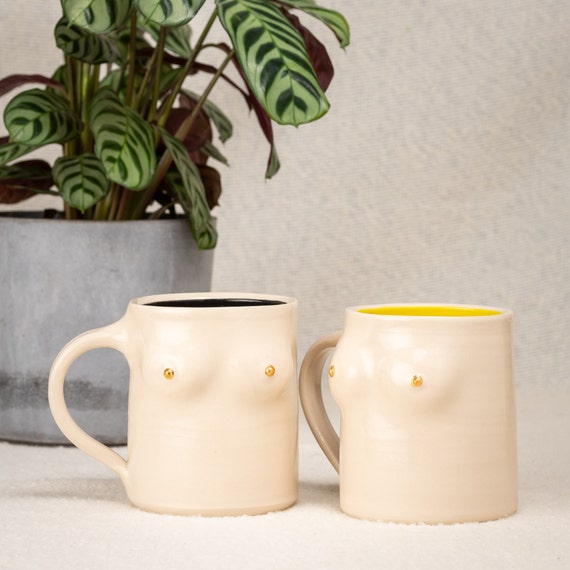 Ceramic Boobs Mug – Heartshake Studios
