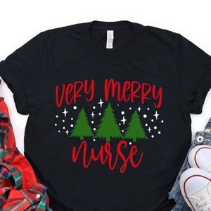 Digital Christmas svg, Very Merry Nurse svg, funny Christmas svg, Christmas nurse, Christmas hospital gift, Merry Christmas svg