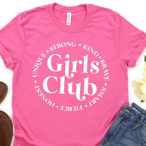 Club de chicas svg, chica fuerte svg, firece svg, svg único, poder femenino, svg femenino, empoderamiento de chicas svg, adjetivos de chicas svg, regalo de chicas