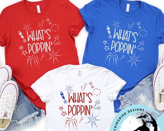 Whats Poppin, Freedom svg, Party in the USA svg, Fourth of July svg, America svg, Patriotic svg, Red White Blue Svg,