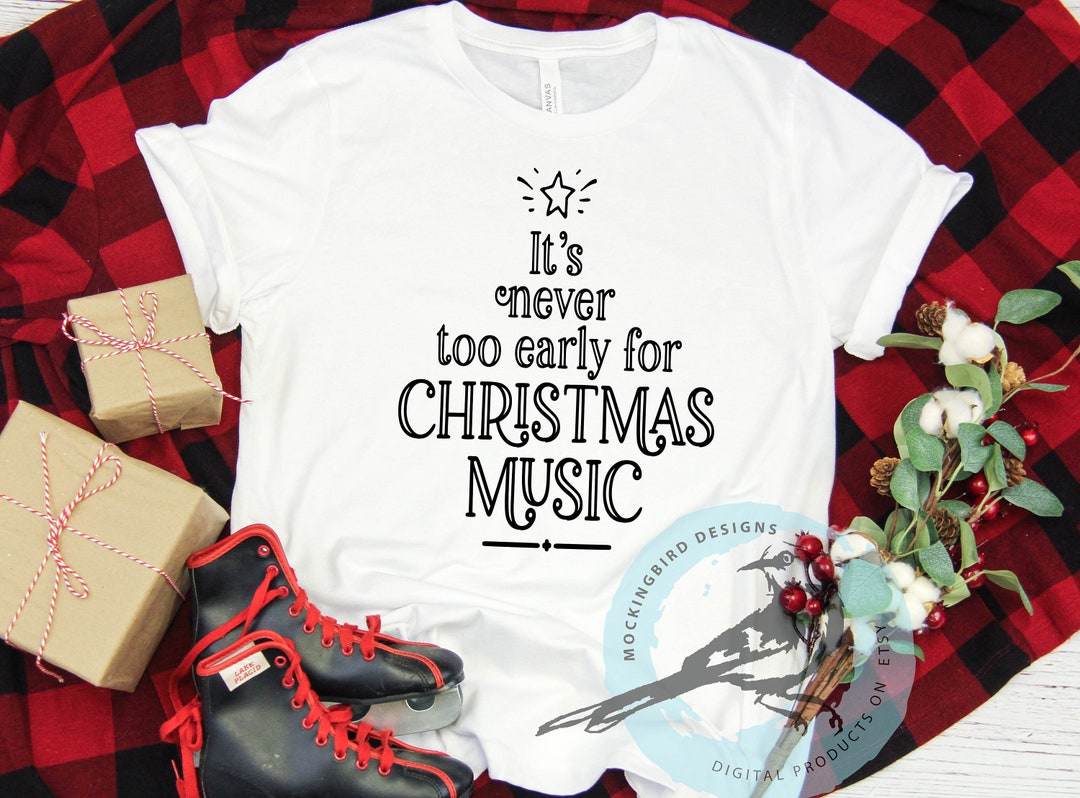 Funny Christmas Music Quote Svg Christmas Shirt Christmas Etsy