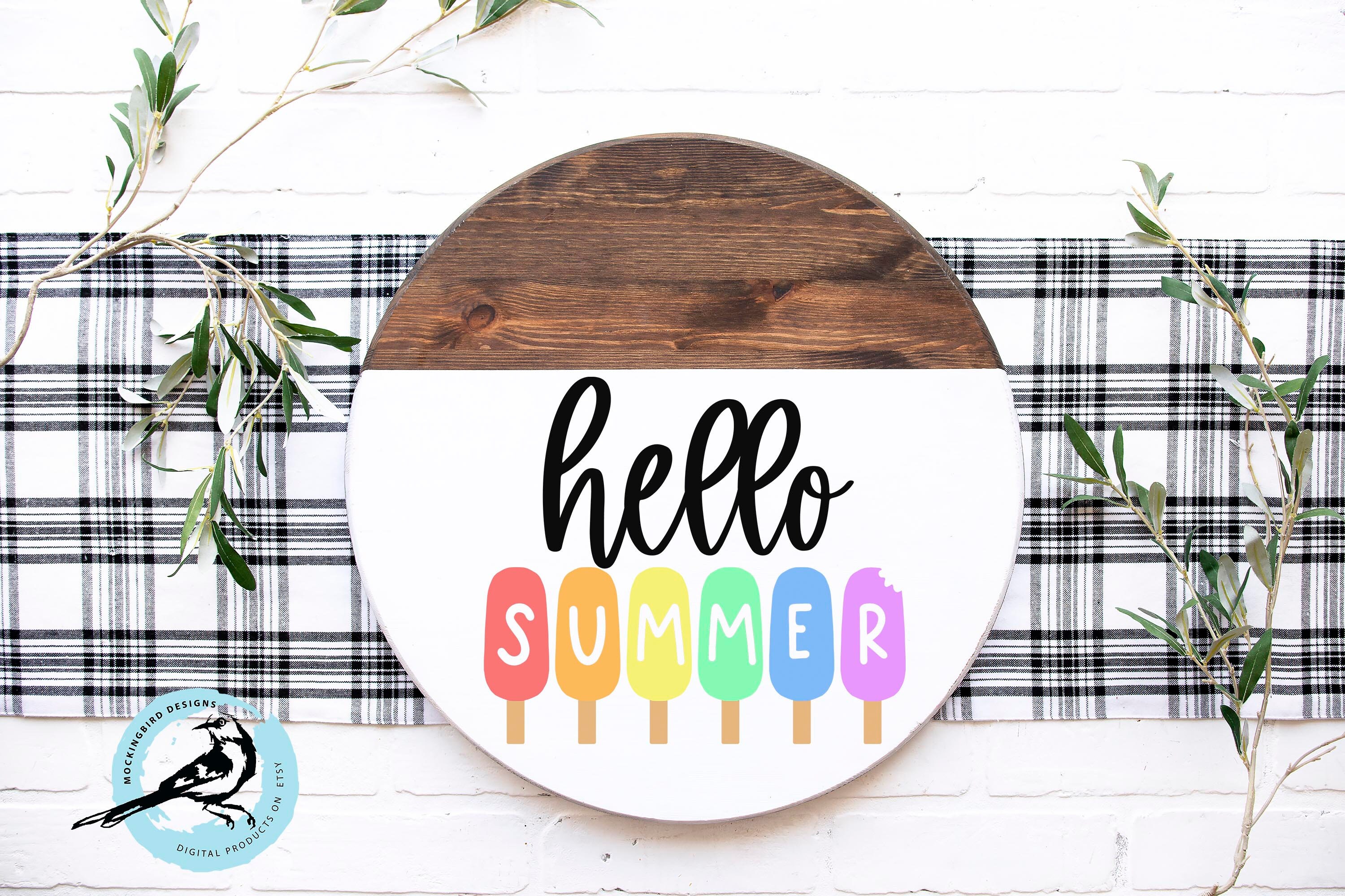 Download Summer svg Hello Summer svg Summeritme svg Farmhouse sign | Etsy