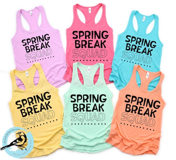 matching shirts svg Spring Break Crew Spring Break Squad svg College svg travel svg Spring Break SVG 8th grade trip svg Vacation svg