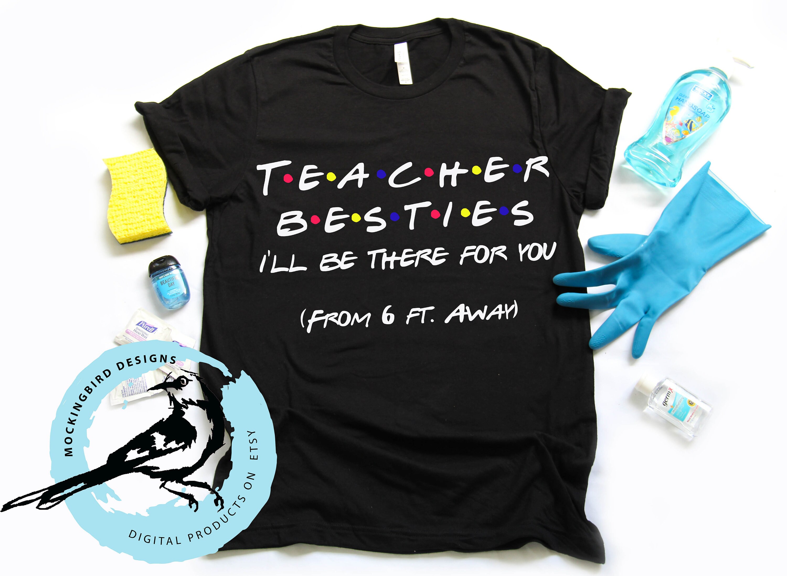 Download Digital Teacher Besties Friends I Ll Be There For You Svg Etsy