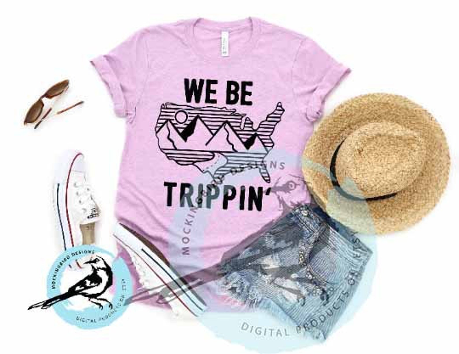 Digital We Be Trippin' Svg Travel Svg Trippin Svg Etsy Canada