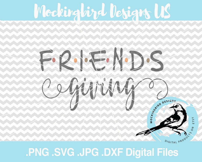Download Friendsgiving svg cut file Friendsgiving svg Friends | Etsy