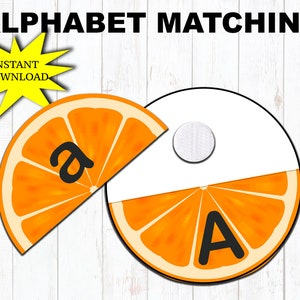 Uppercase and Lowercase Alphabet Puzzle Printable Upper and Lower Case ...