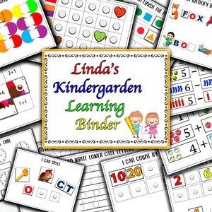 Personalisierter Kindergarten DIGITAL Feinmotorik Lernaktivitäten Lernarbeitsblatt, Montessori