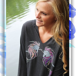 Unicorn shirt, Unicorn Tshirt, Unicorn Hoodie, Unicorn Sparkle, Unicorn Rhinestone, Dueling Unicorns
