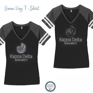 KD Kappa Delta Sorority Logo Game Day Camiseta
