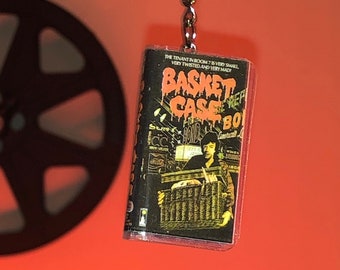 BASKET CASE - VHS mini keychain