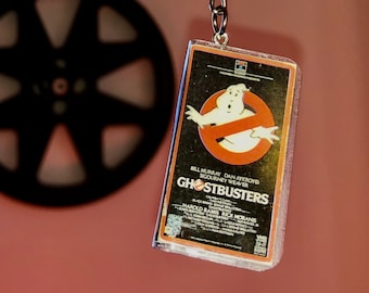 GHOSTBUSTERS - VHS mini keychain