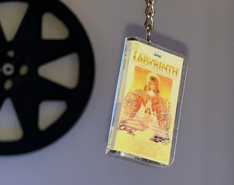 LABYRINTH - VHS mini keychain