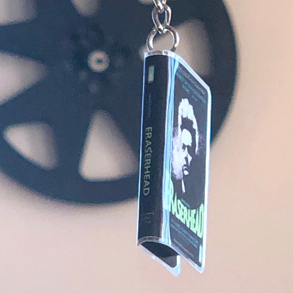 ERASERHEAD David Lynch mini VHS keychain