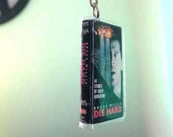 DIE HARD - VHS mini keychain