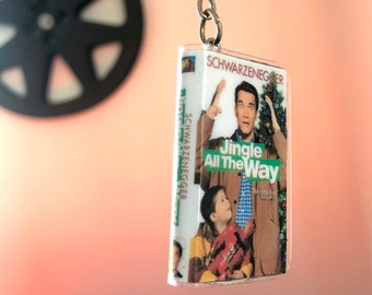 JINGLE all the WAY - VHS mini keychain