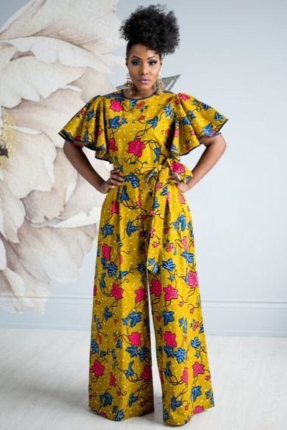 african wedding jumpsuit