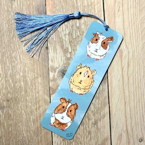 Guineapig Metal Bookmark | Reading Gifts | Page marker | Guineapig Gifts | Metal Bookmarks | Guineapigs | Gifts for Children | long lasting