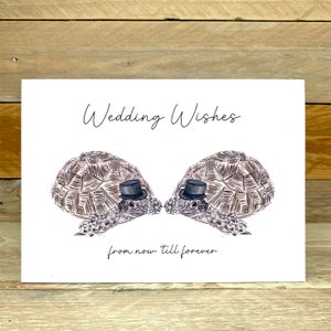 Carte de mariage personnalisée en forme de tortue gay | Carte de mariage personnalisée | Carte de mariage | Monsieur et Monsieur | Tortues | carte de mariage tortue | Même sexe