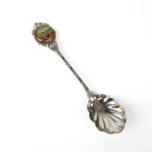 Vintage Bude Souvenir Spoon - Cornwall - Silverplate - Argente Versilbert