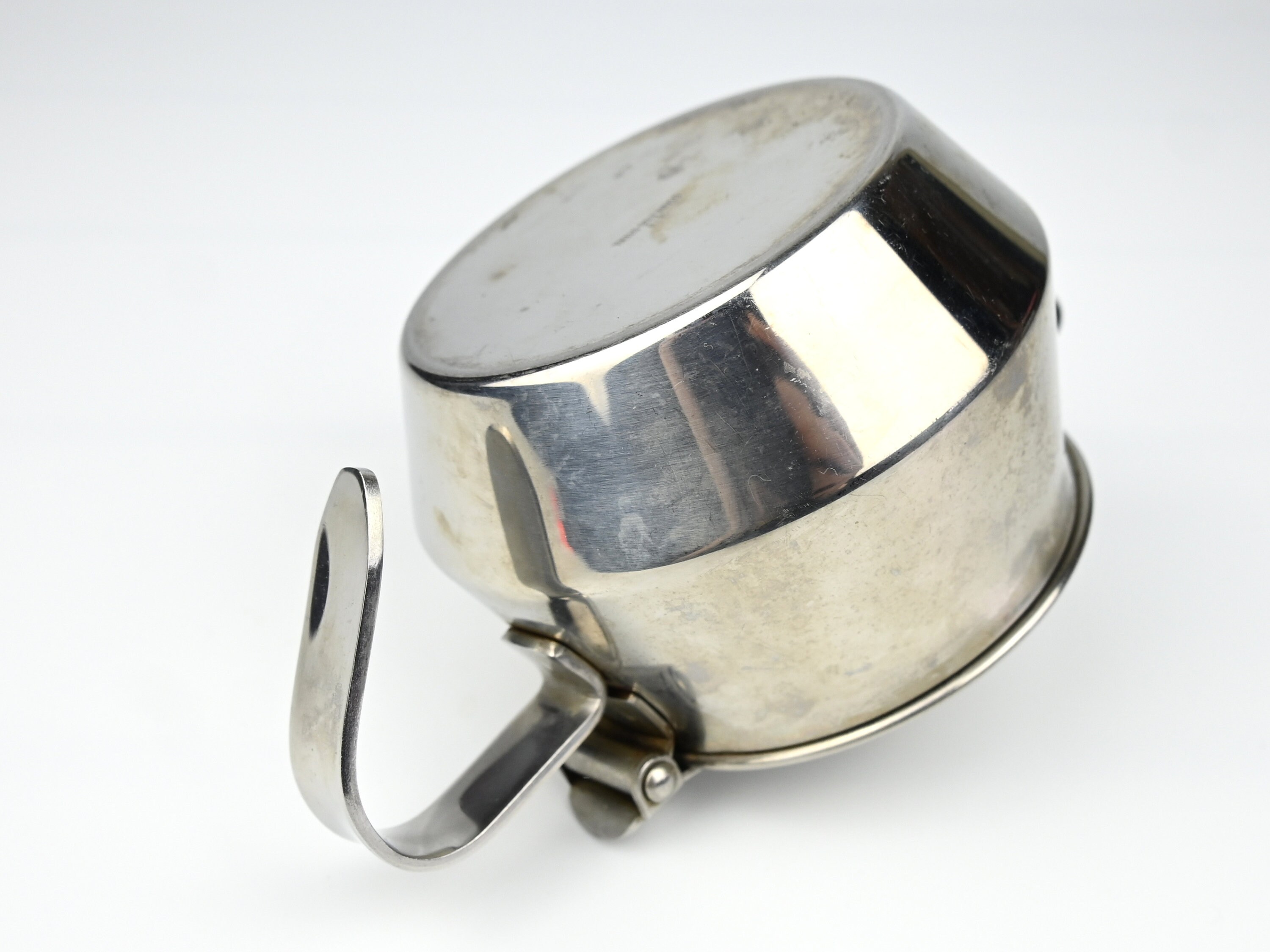 One Cup Stainless Steel Teapot Etsy