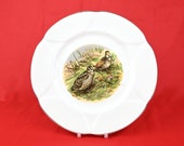 Vintage China quot Woodcocks quot Plate