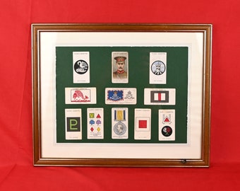 frames for cigarette cards Mounting & Framing Kit for 25 or 50 Cigarette Cards Sets (custom Cut)