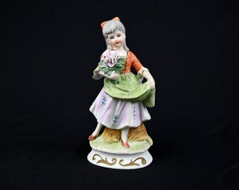 Vintage Girl Figurine