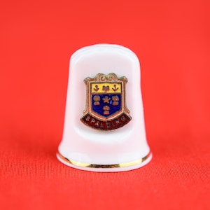 Bone China Thimble - Spalding - Crest - Watsons