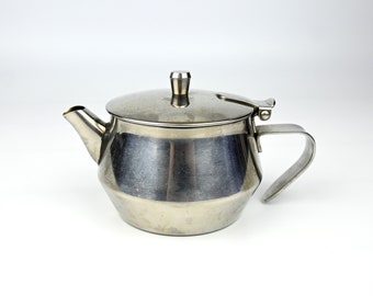 One Cup Stainless Steel Teapot