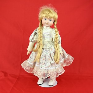 Vintage Porcelain Doll - Rosa - The Classique Collection