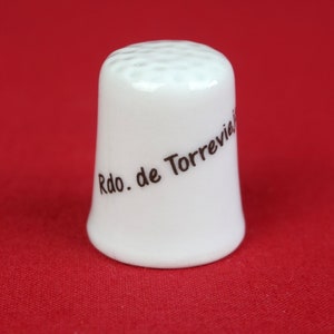 Vintage Thimble - Torrevieja