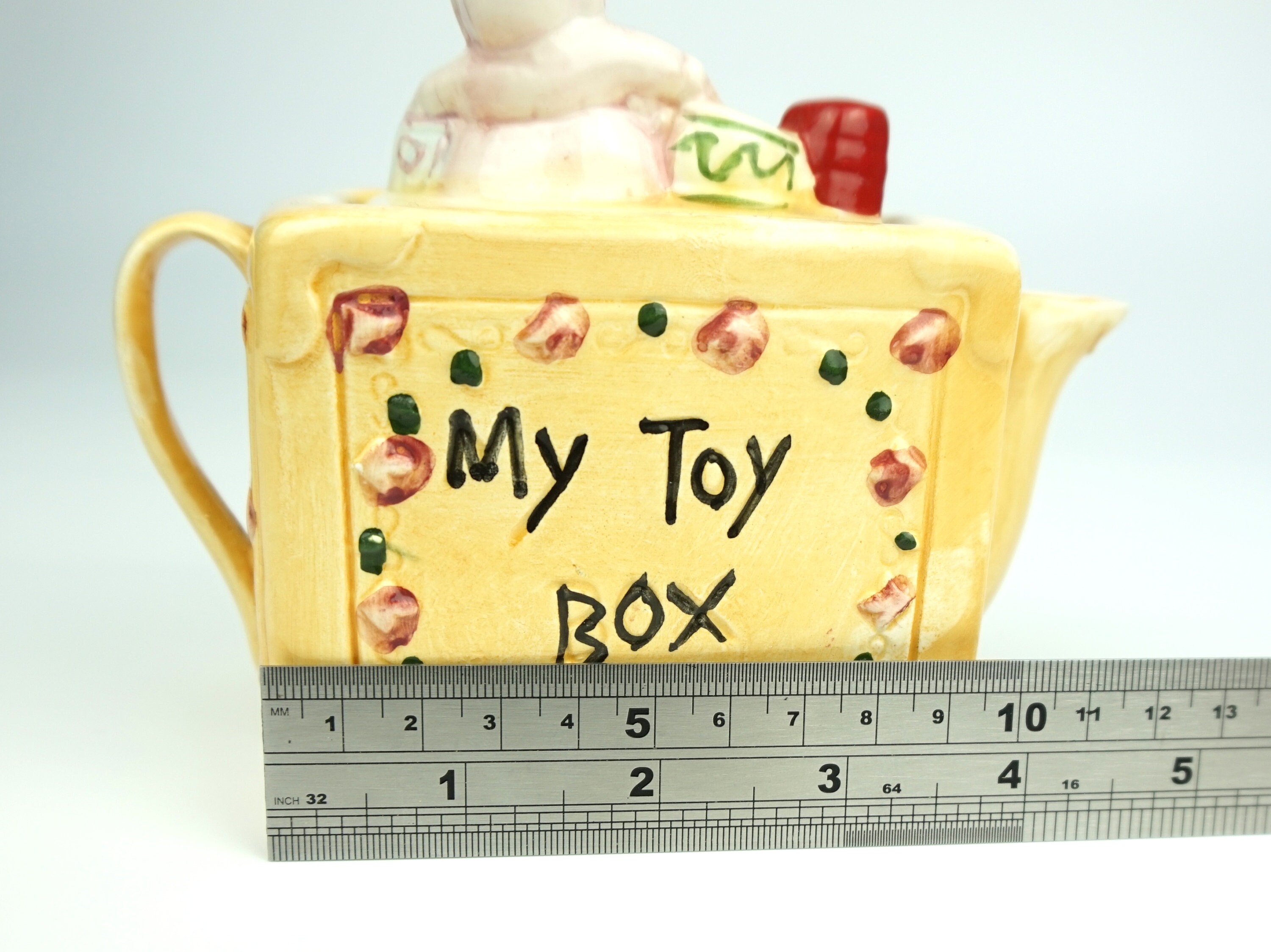 Vintage Novelty Teapot My Toy Box Etsy Canada