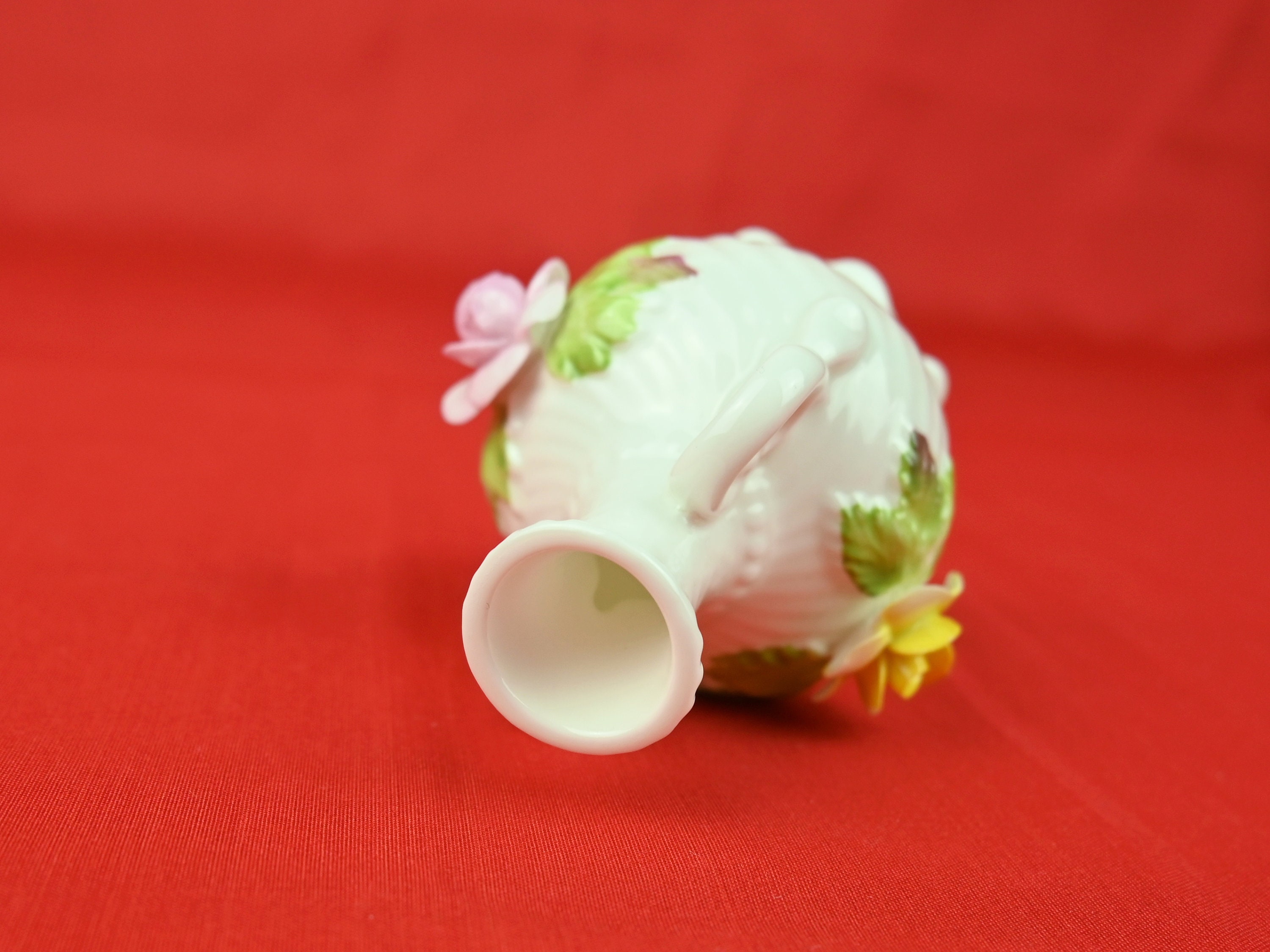 ボーンチャイナ　COALPORT 陶器　置物　花　ミニ Coalport Vintage Bone China Colorful Potted Flowers | eBay
