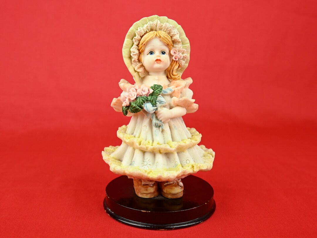Vintage Girl Figurine Etsy