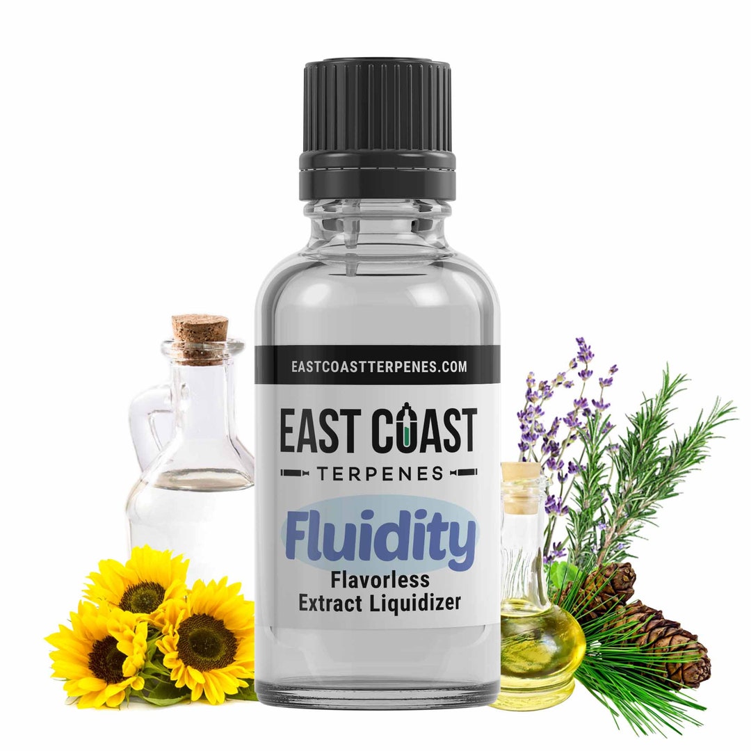 Fluidity Flavorless Wax Liquidizer for Distillates, Concentrates, and