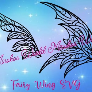 Fairy Wing SVG Cricut File
