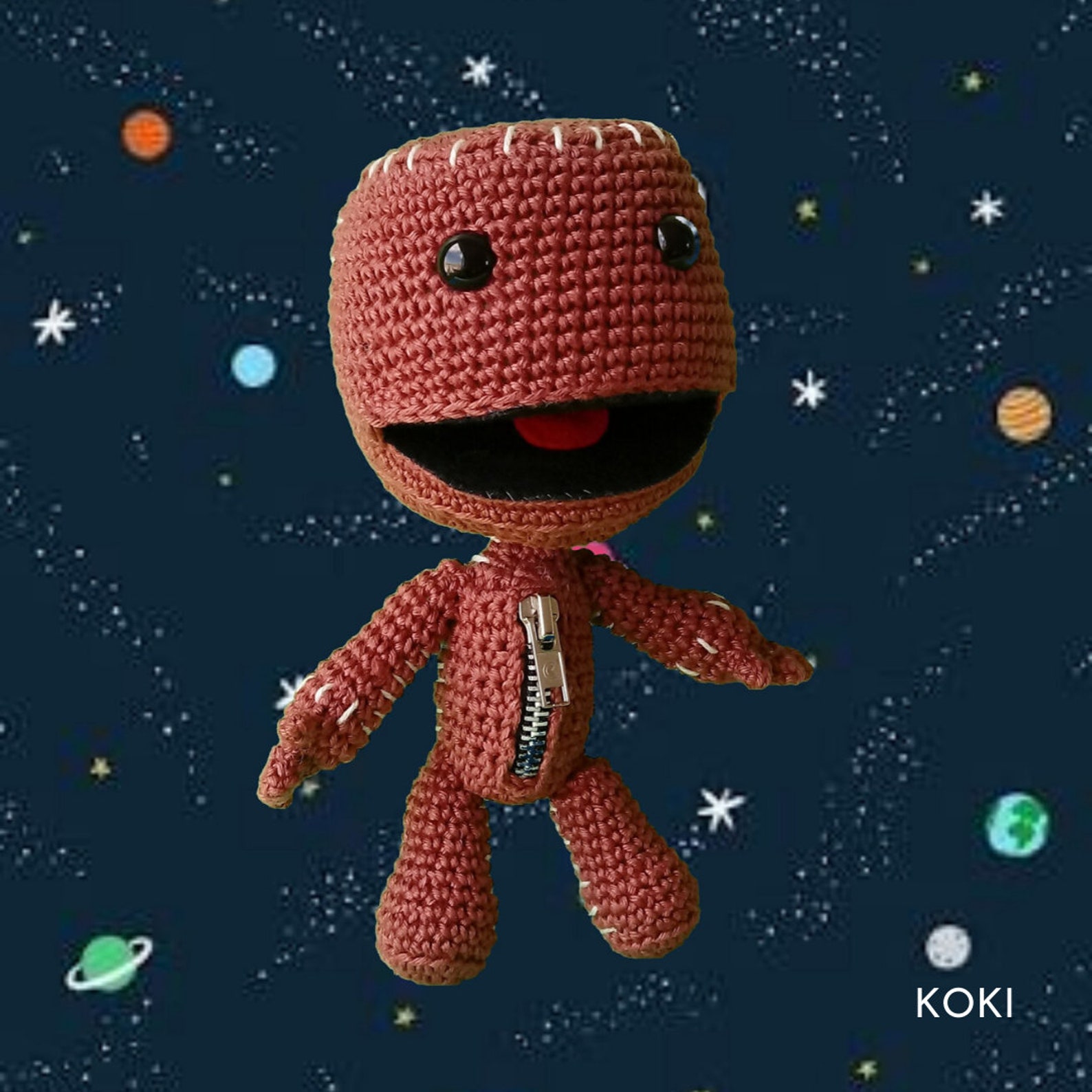 Sackboy Amigurumi Crochet Pattern in PDF Etsy Canada