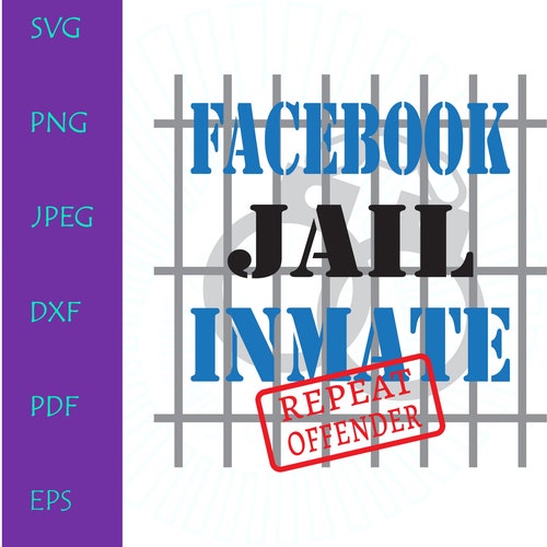 Facebook Prison Inmate Hardcore Veteran/facebook Jail Digital Etsy