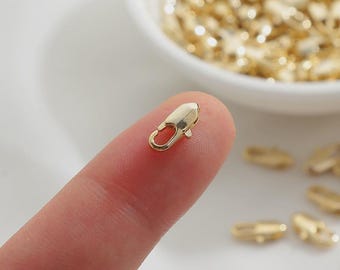 14K Gold Filled 12mm Lobster Clasp Lobster Claw Trigger Clasp Alternative Findings  for jewelry making gb030