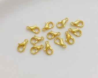 Chiusura a moschettone 3,2cm pvd oro | Marlù Gioielli