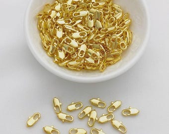 10mm 14K Gold Filled Lobster Claw Trigger Clasps, Jewelry Making Fastener Findings gb030