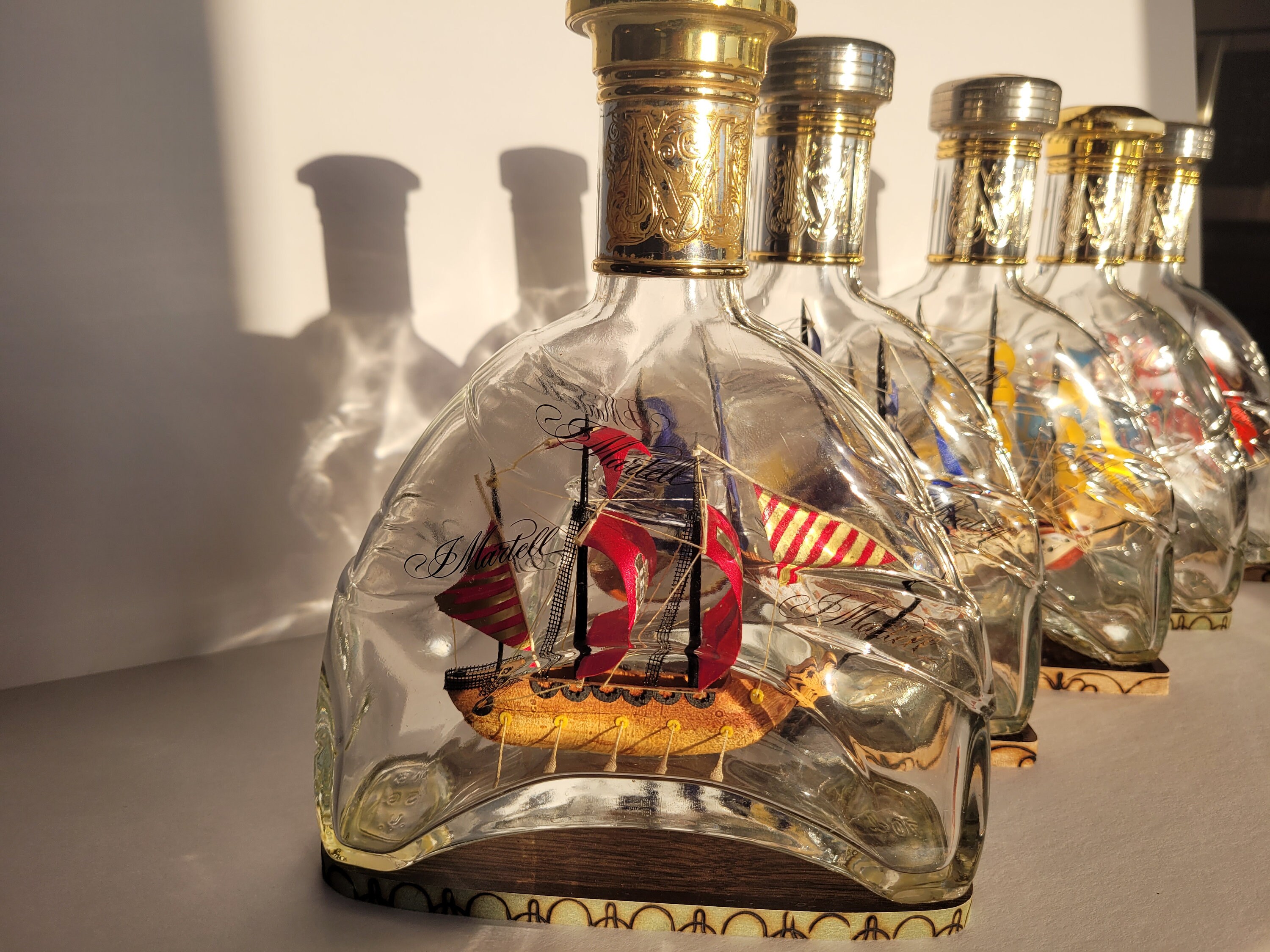 Boat in a bottle Boat Souvenir Etsy
